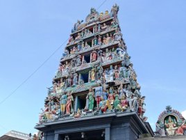 Swiątynia Sri Mariamman, singapure<br>Najstarsza w Singapurze świątynia hinduistyczna.